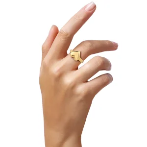 Sale AMOUR Anello con cuore pavè Anelli