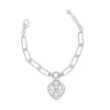 New BALANCE bracciale cuore Bracciali