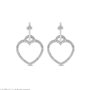 Sale CRYSTAL VIBES orecchini cuore Orecchini