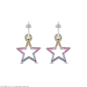 Online CRYSTAL VIBES orecchini stella Orecchini