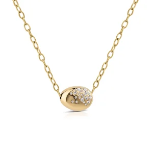 Discount CURVY Collana con pendente stone in acciaio e cristalli Collane