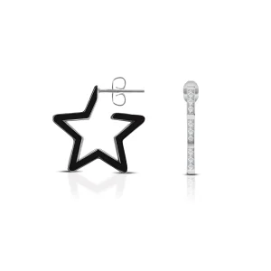 Outlet DIAMOND PAINT orecchini a stella Orecchini