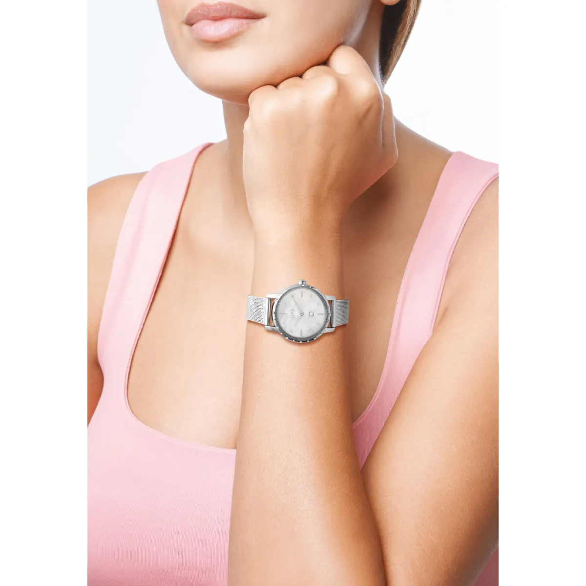 earth_love_orologio_in_ac_1.webp Online EARTH LOVE orologio in acciaio Metallo Color Argento | Metallo Color Oro Rosa