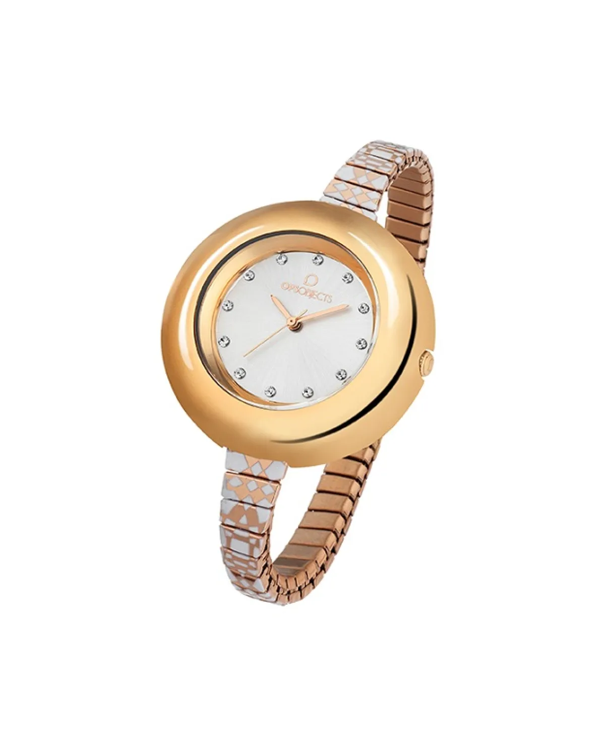 geometric_orologio_cintur_0.webp Best GEOMETRIC orologio cinturino elastico Metallo Color Argento | Metallo Color Oro Rosa