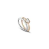Fashion GLITTER anello cuore Anelli
