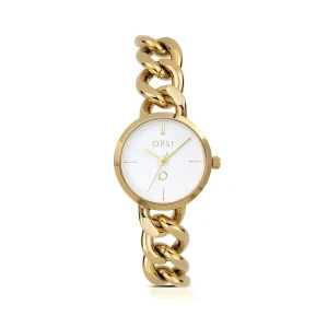 Clearance GROUMETTE CHAIN orologio in acciaio Metallo Color Argento | Metallo Color Oro
