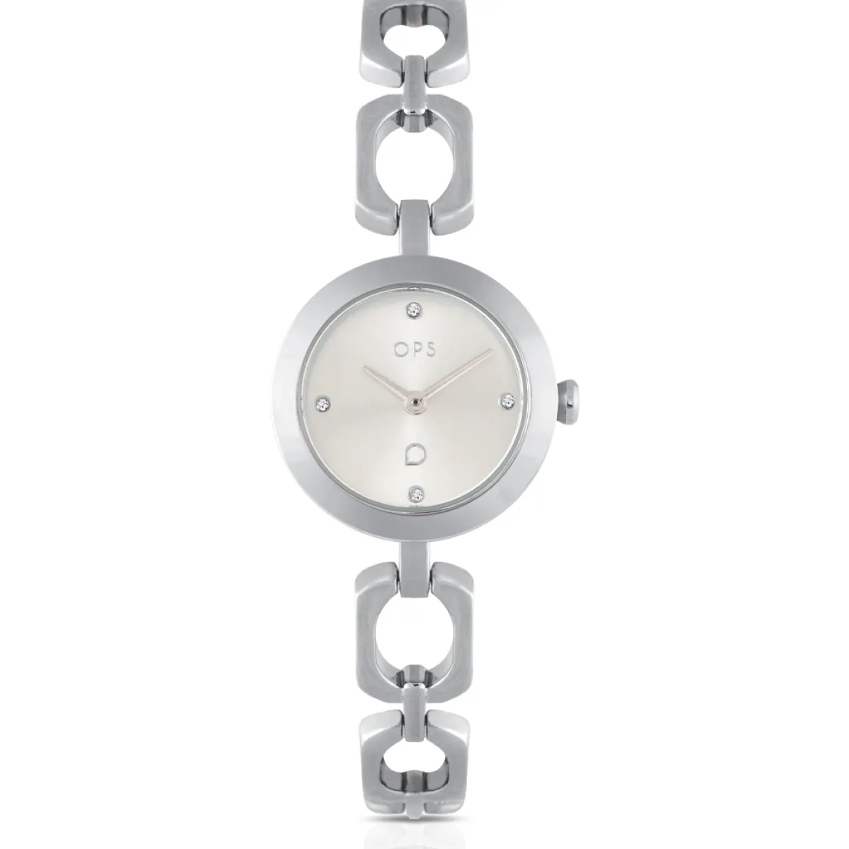 love_chain_orologio_in_ac_0.webp Discount LOVE CHAIN orologio in acciaio Metallo Color Argento | Metallo Color Oro Rosa