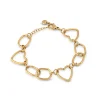 Sale LOVELY Bracciale con catena cuore Bracciali