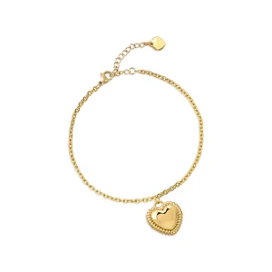 Discount PASSION bracciale charm cuore Bracciali