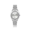 Clearance RING DIAMOND orologio con cinturino maglia Milano Metallo Color Argento | Metallo Color Oro